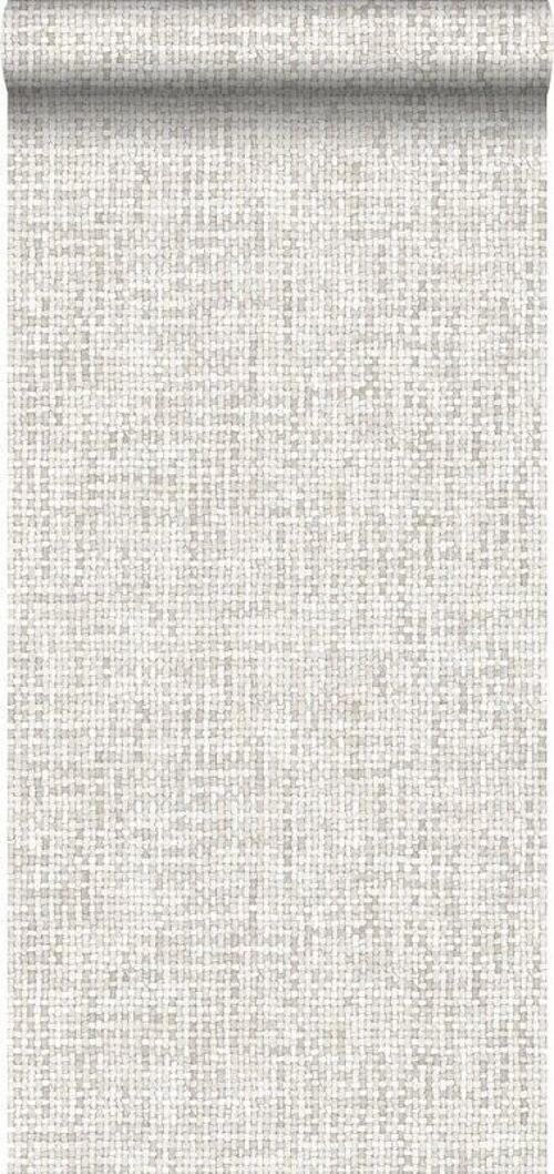 ESTAhome wallpaper woven linen effect-148660