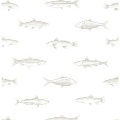 ESTAhome wallpaper pen drawing fish-138966