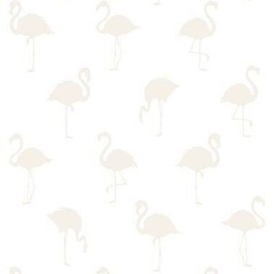 Papel pintado casero flamingos-138917
