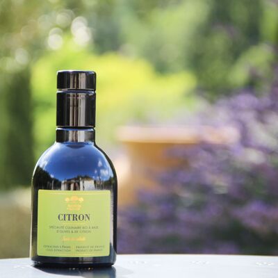 Olivenöl mit Zitrone, 25-cL-Flasche – Frankreich / Aromatisiert