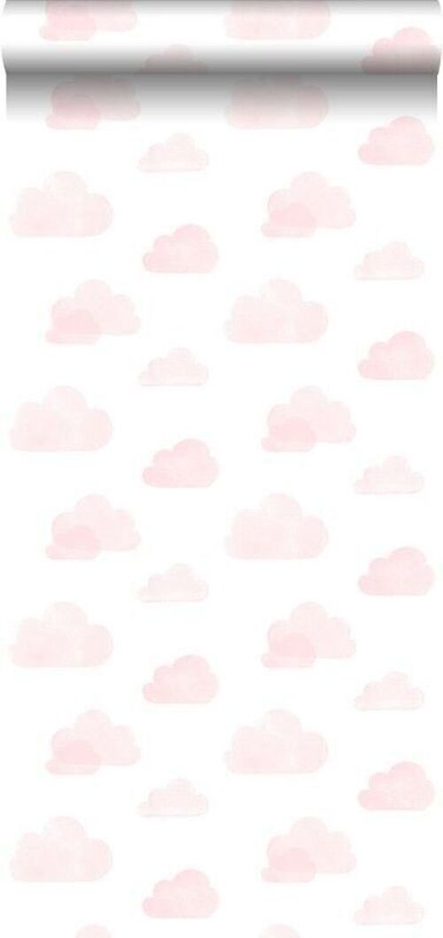 ESTAhome wallpaper stamped clouds-138929