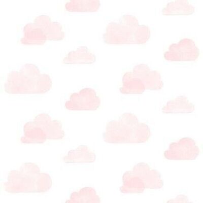 Papel tapiz para el hogar con nubes estampadas-138929
