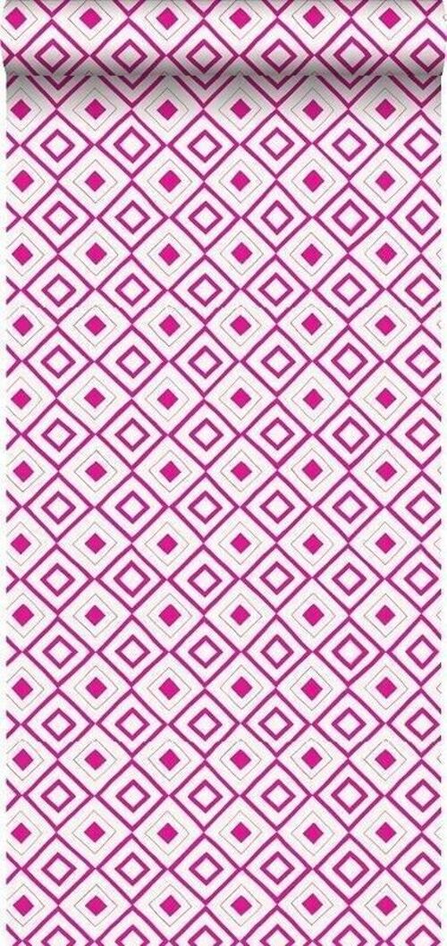 ESTAhome wallpaper rhombus motif-138862