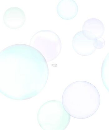 ESTAhome papier peint grandes bulles flottantes-158859
