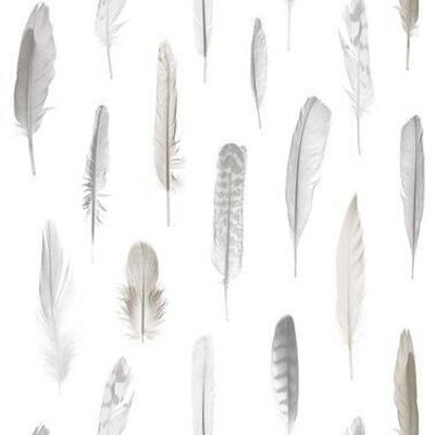 ESTAhome wallpaper feathers-138893