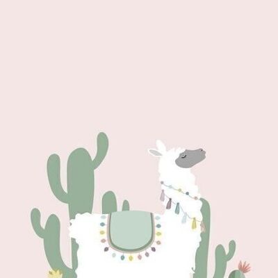 ESTAhome wall mural alpaca-158926