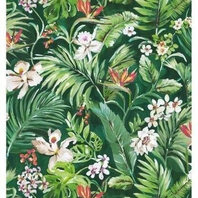Papel pintado de la casa XXL hojas y flores tropicales-158893