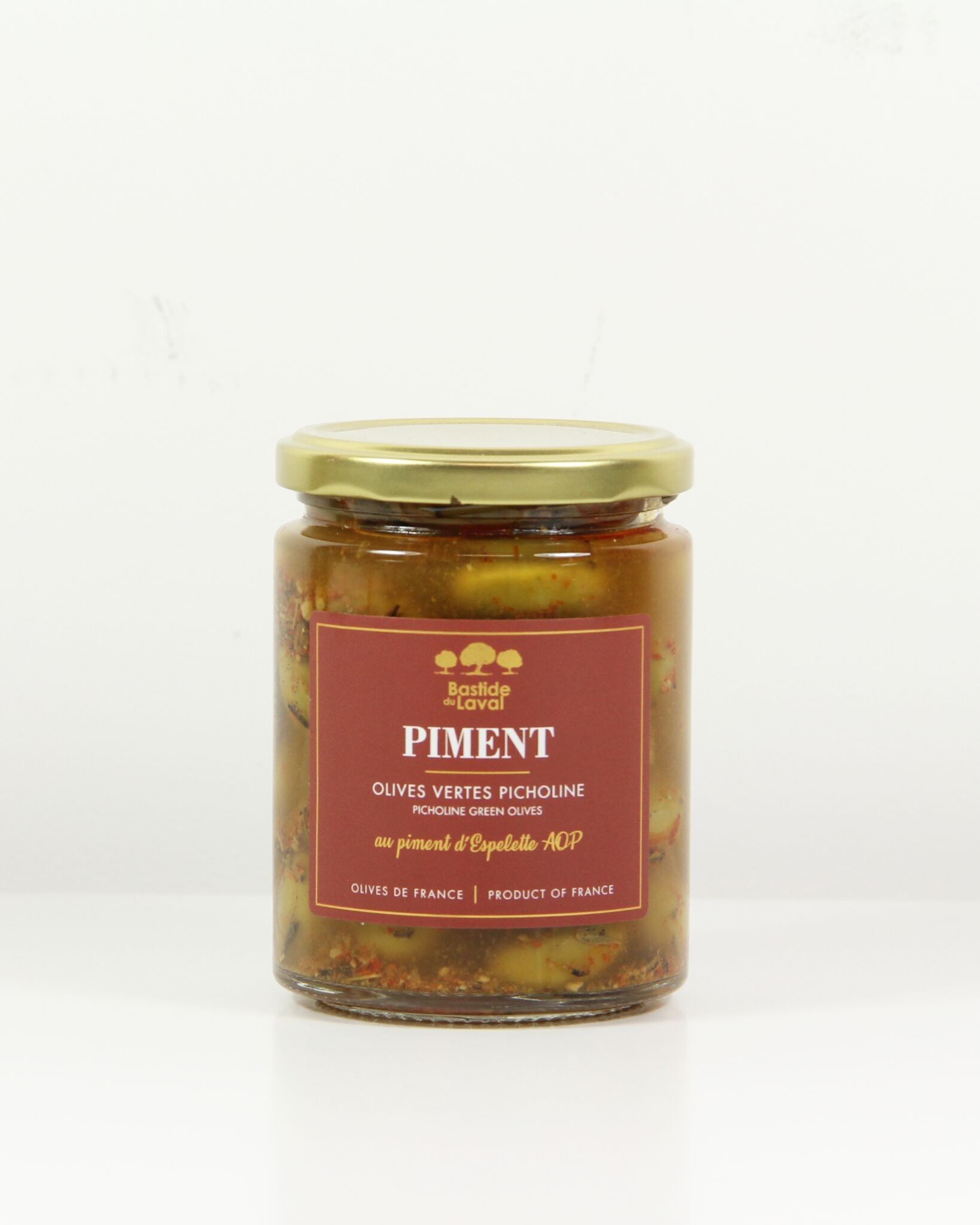 Chili table olives - Picholine variety / France