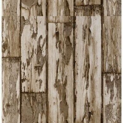 Origine carta da parati tavole di legno-307142