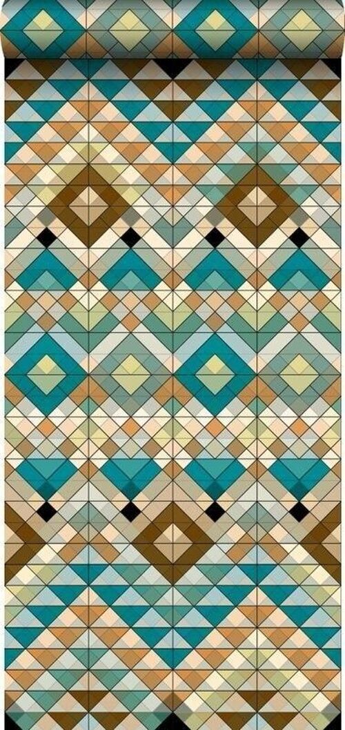 ESTAhome wallpaper XXL Aztec-Pattern-158601