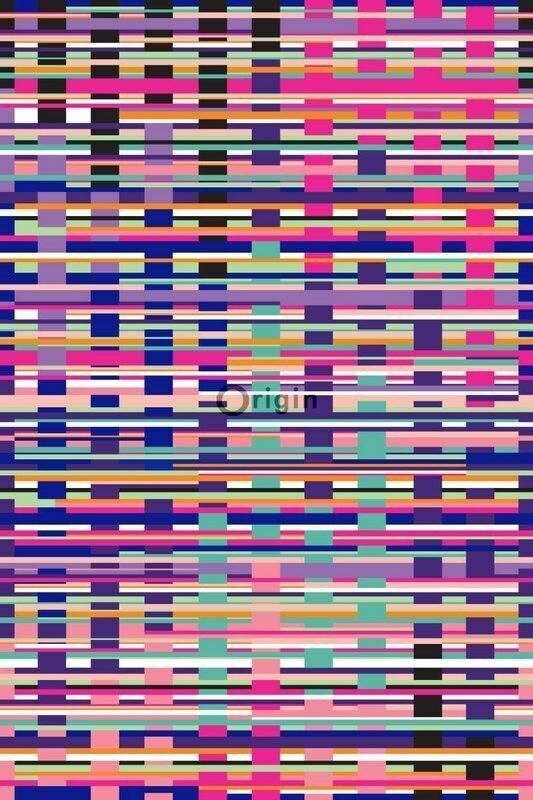 Carta da parati originale strisce grafiche-357203