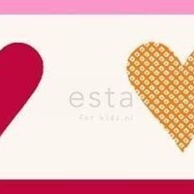 ESTAhome wallpaper border hearts-174611