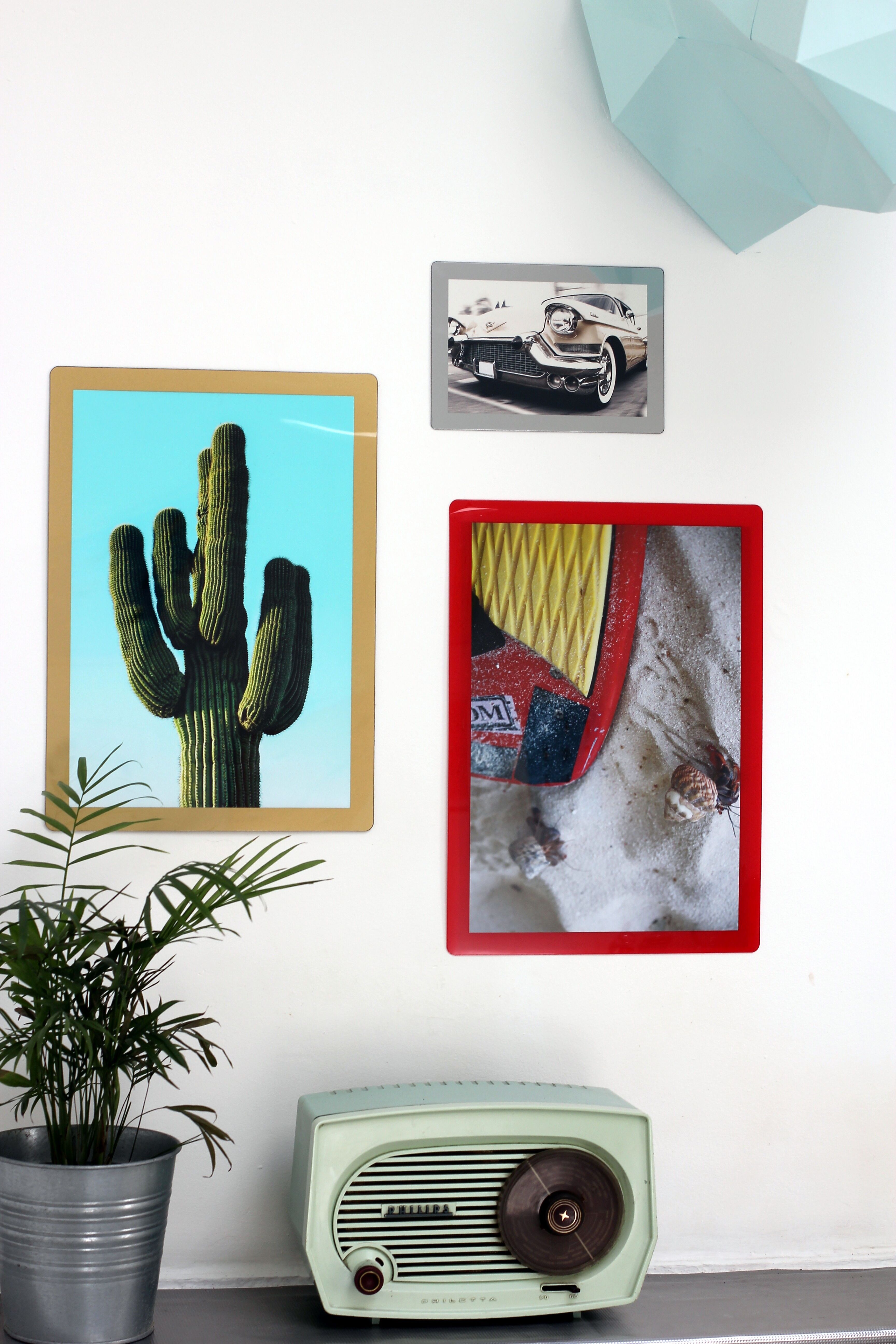 Cornice portafoto 20x30 cm senza fori o segni