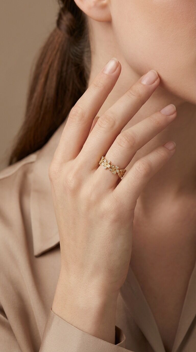 Bague en acier inoxydable 424RX313