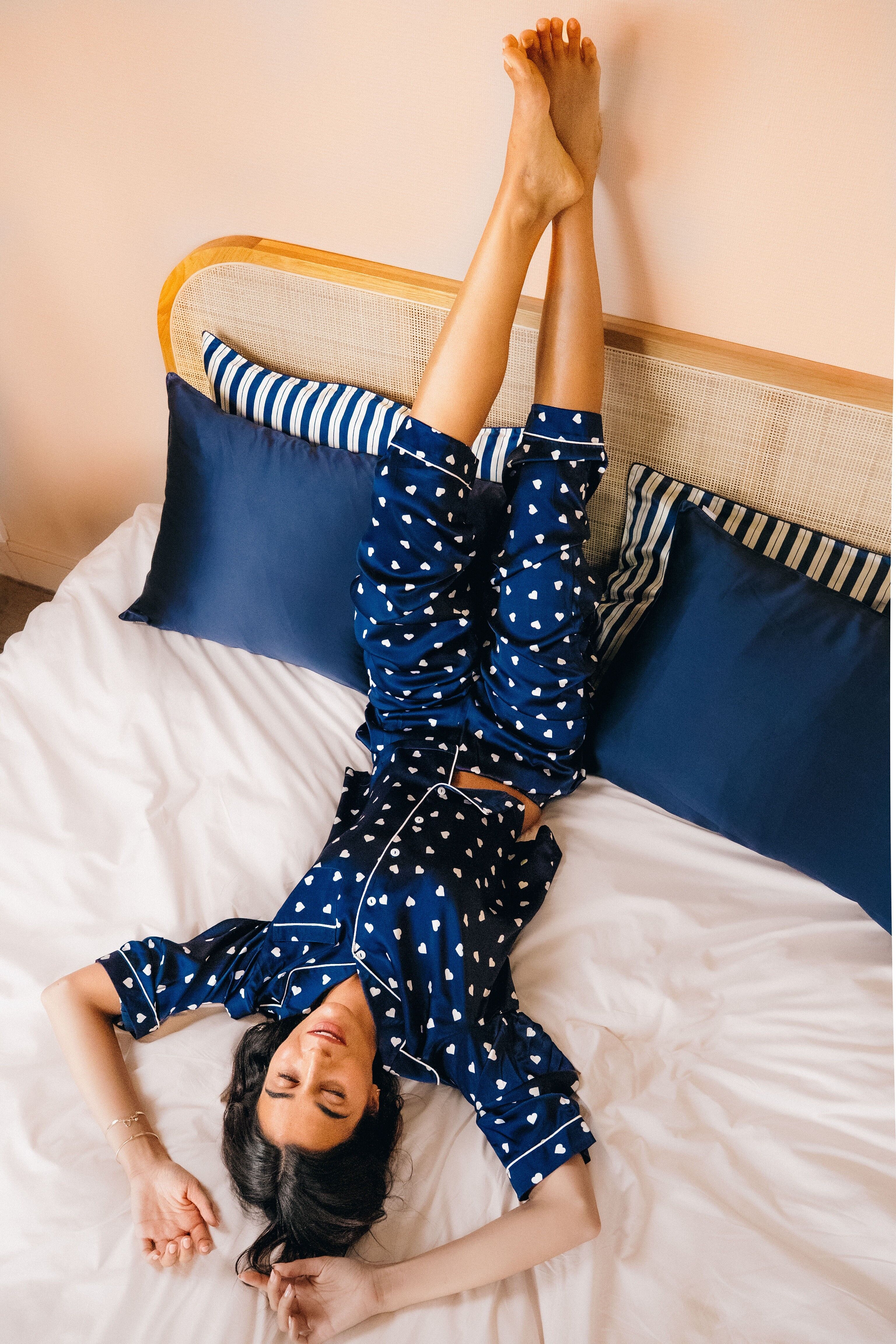 Women's Pure Silk Pyjamas