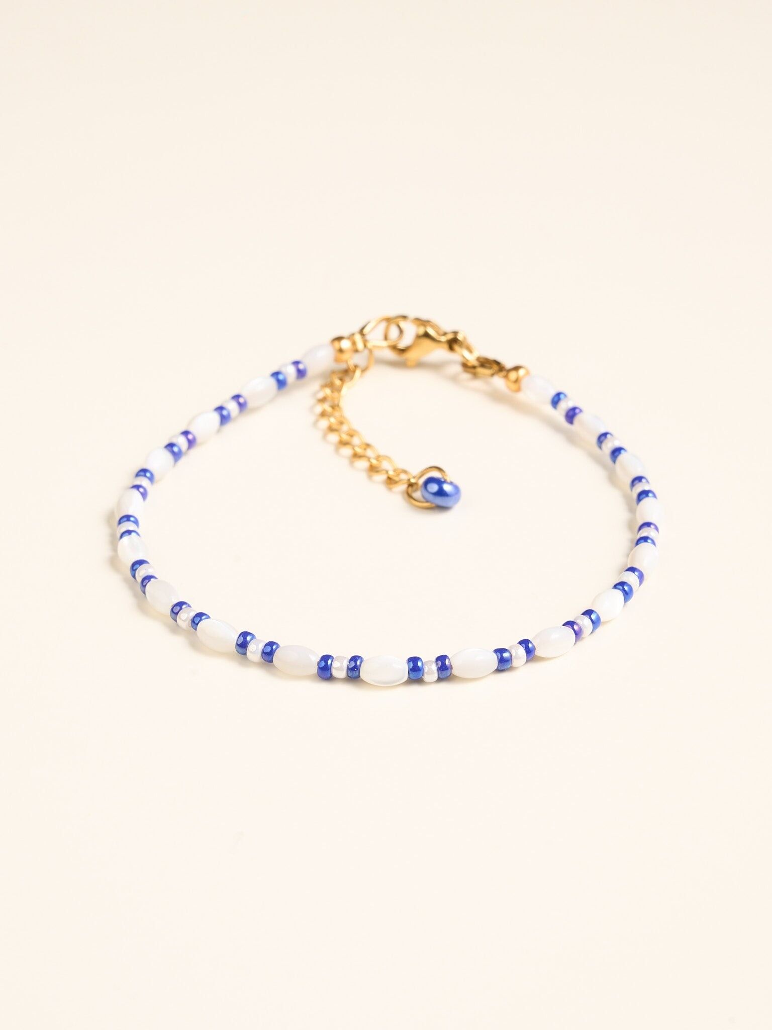 Mother-of-Pearl Bracelet - Blue
