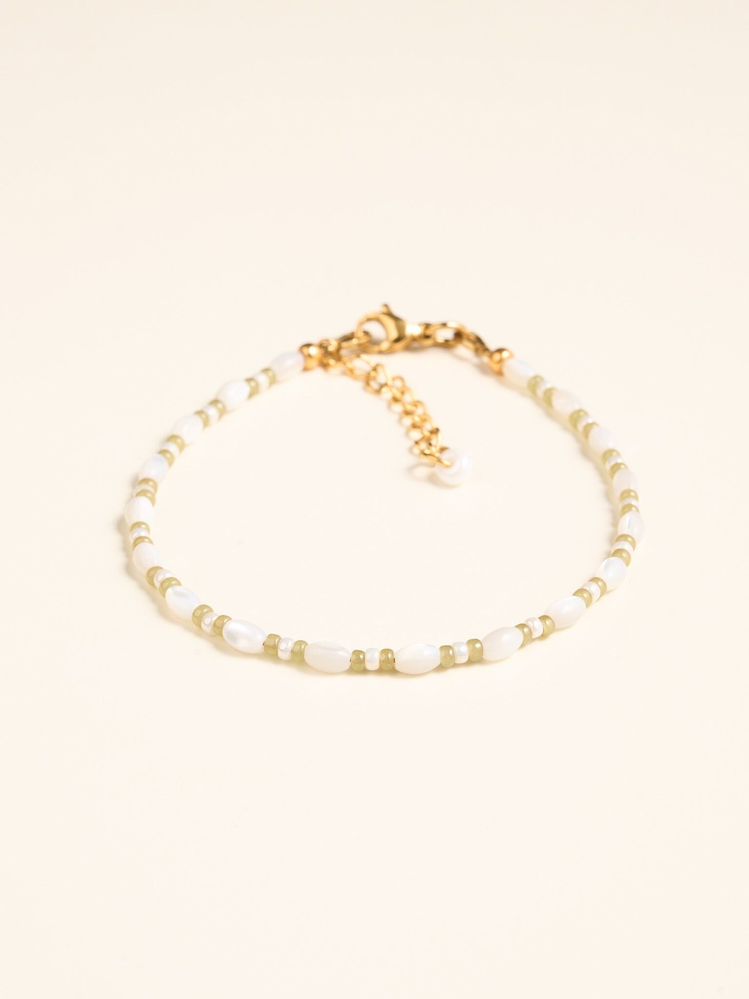 Mother-of-Pearl Bracelet - Green