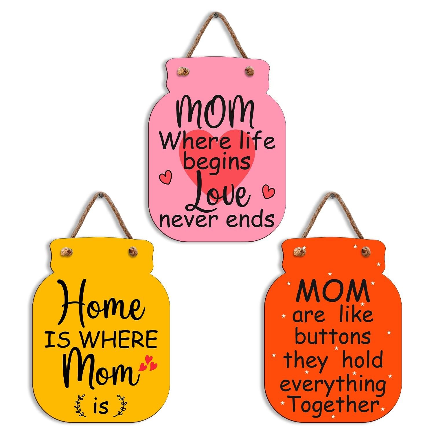 Décoration murale élégante en bois 30 cm | Art mural raffiné, objets décoratifs pour le salon