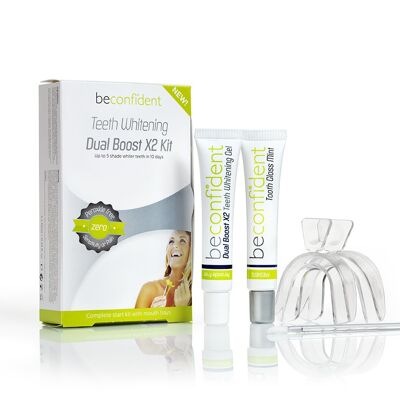 Kit sbiancante per denti Dual Boost X2