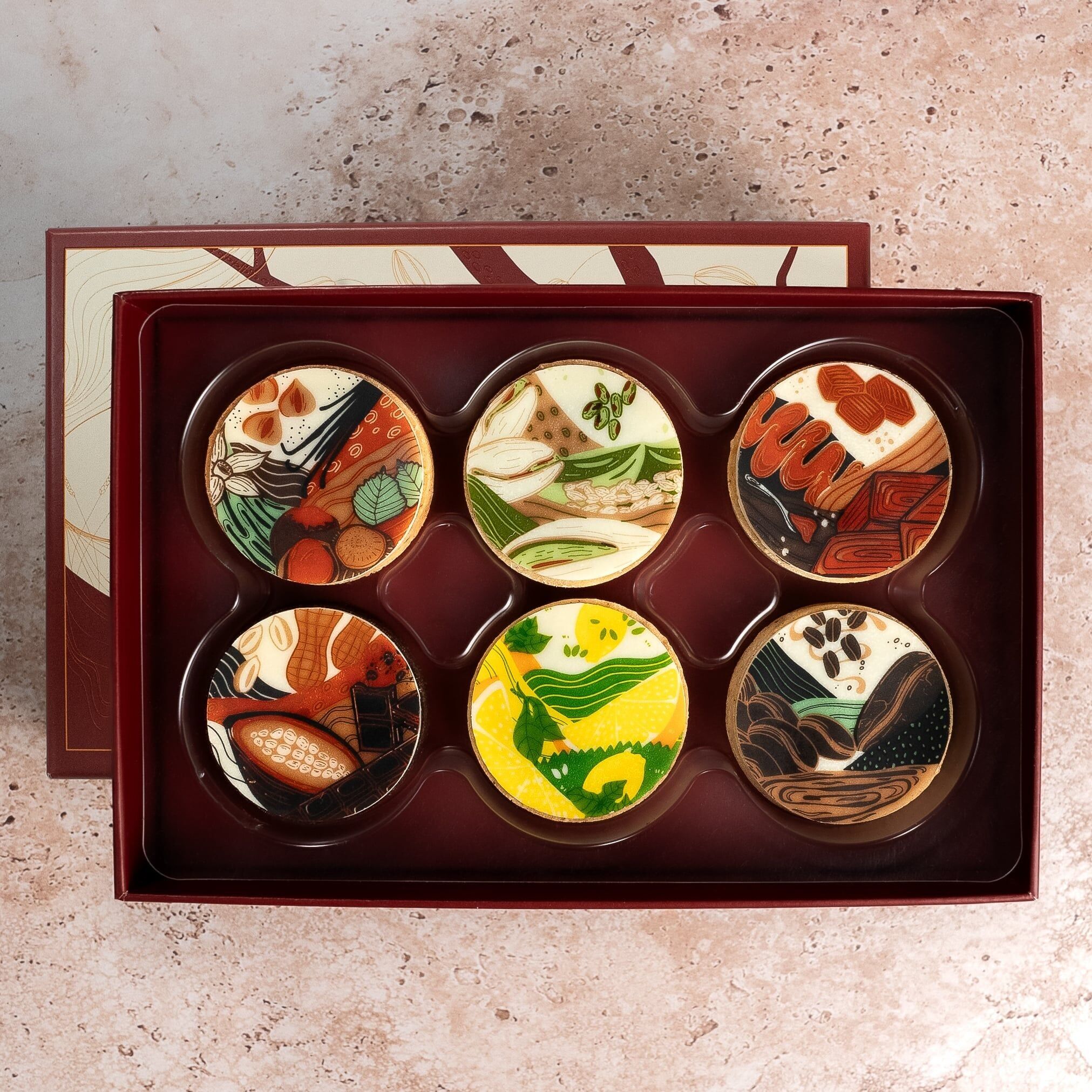 Coffret biscuits fourrés & décorés - Collection Signature 12 pièces - 240g