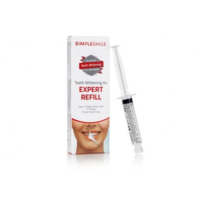SIMPLESMILE® Teeth Whitening X4 EXPERT REFILL