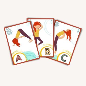 cartes de yoga ABC yoga - Cartes de yoga 7