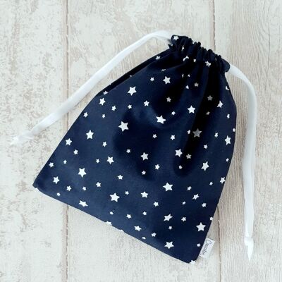 Navy blue blanket bag