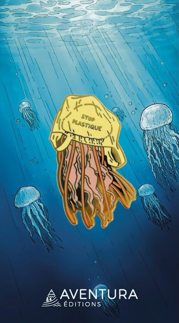 Pin’s méduse