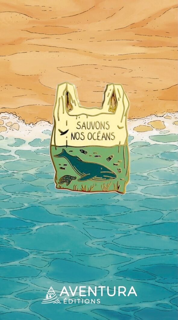 Pin’s sac océan