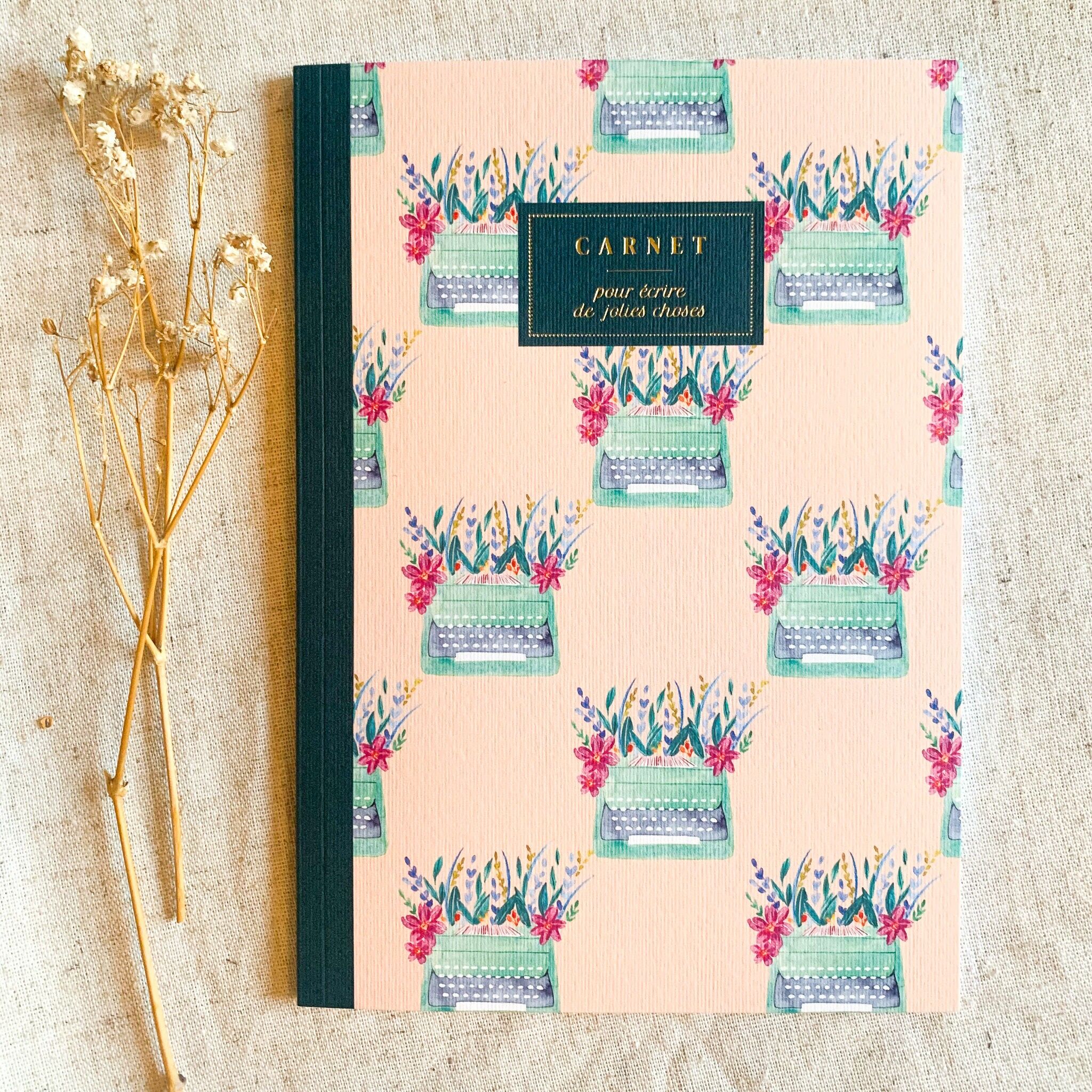 Schreibwaren A5 Notizbuch - Schreibmaschinen