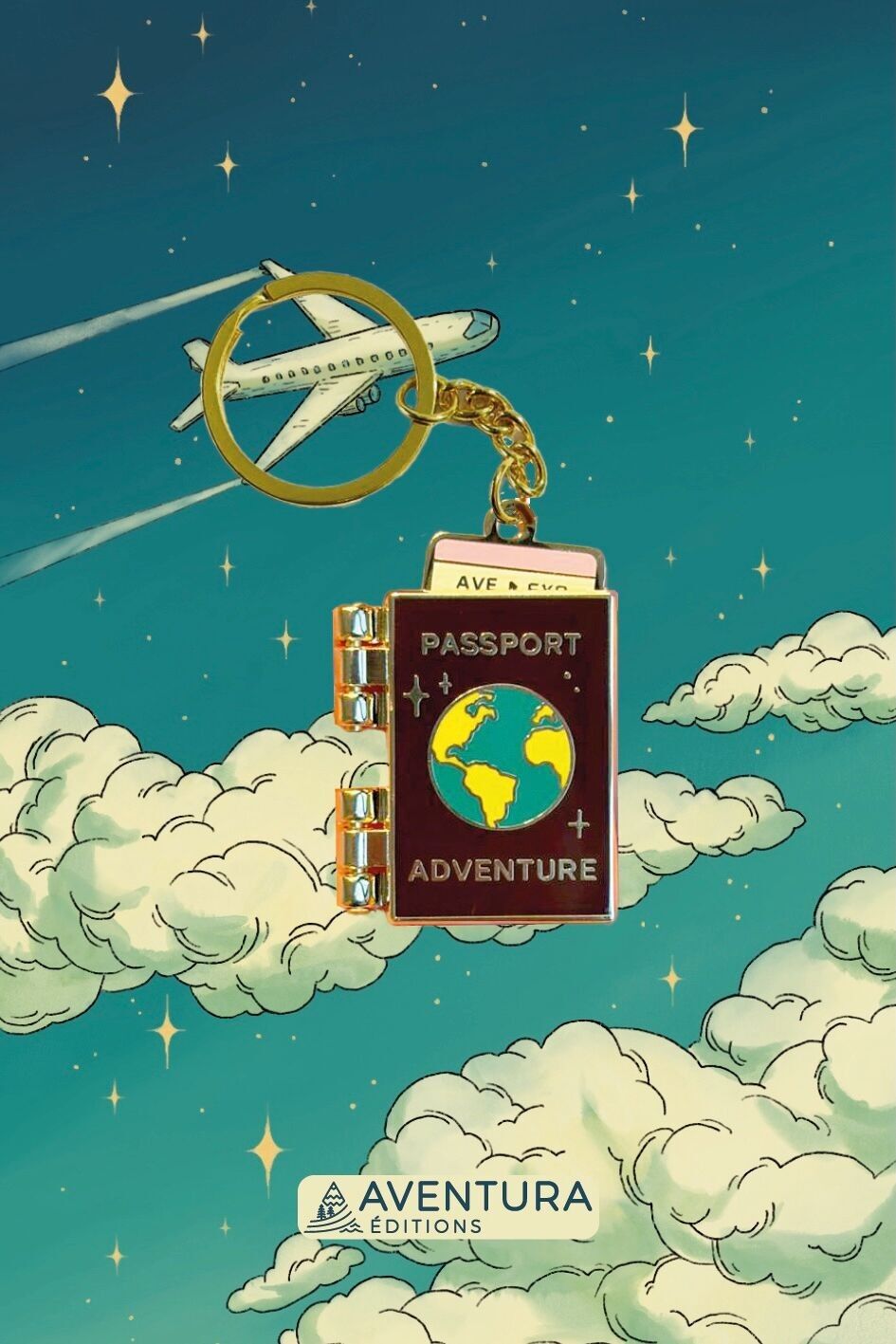 Passport keychain