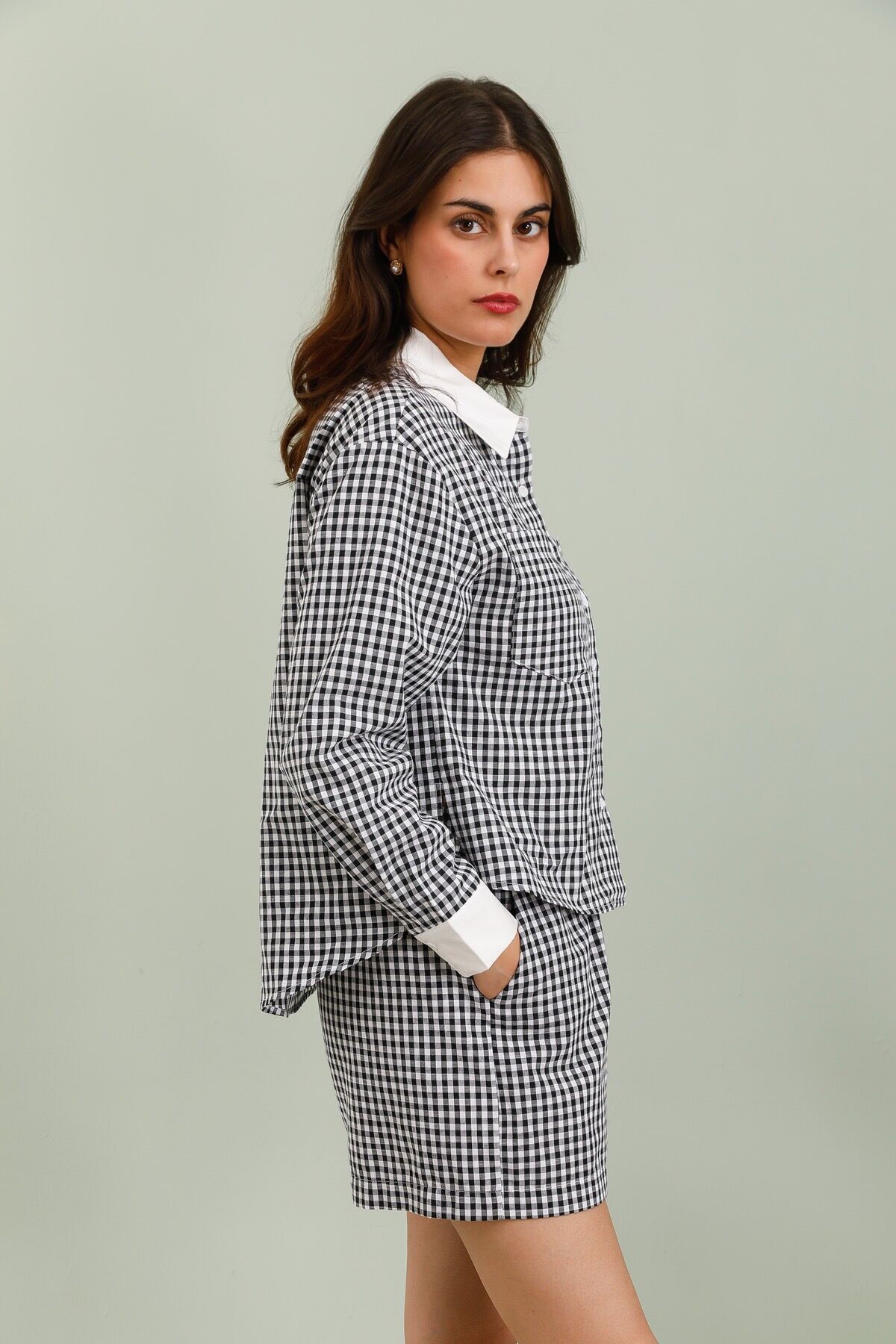 Hemd mit Gingham-Karomuster - 5604