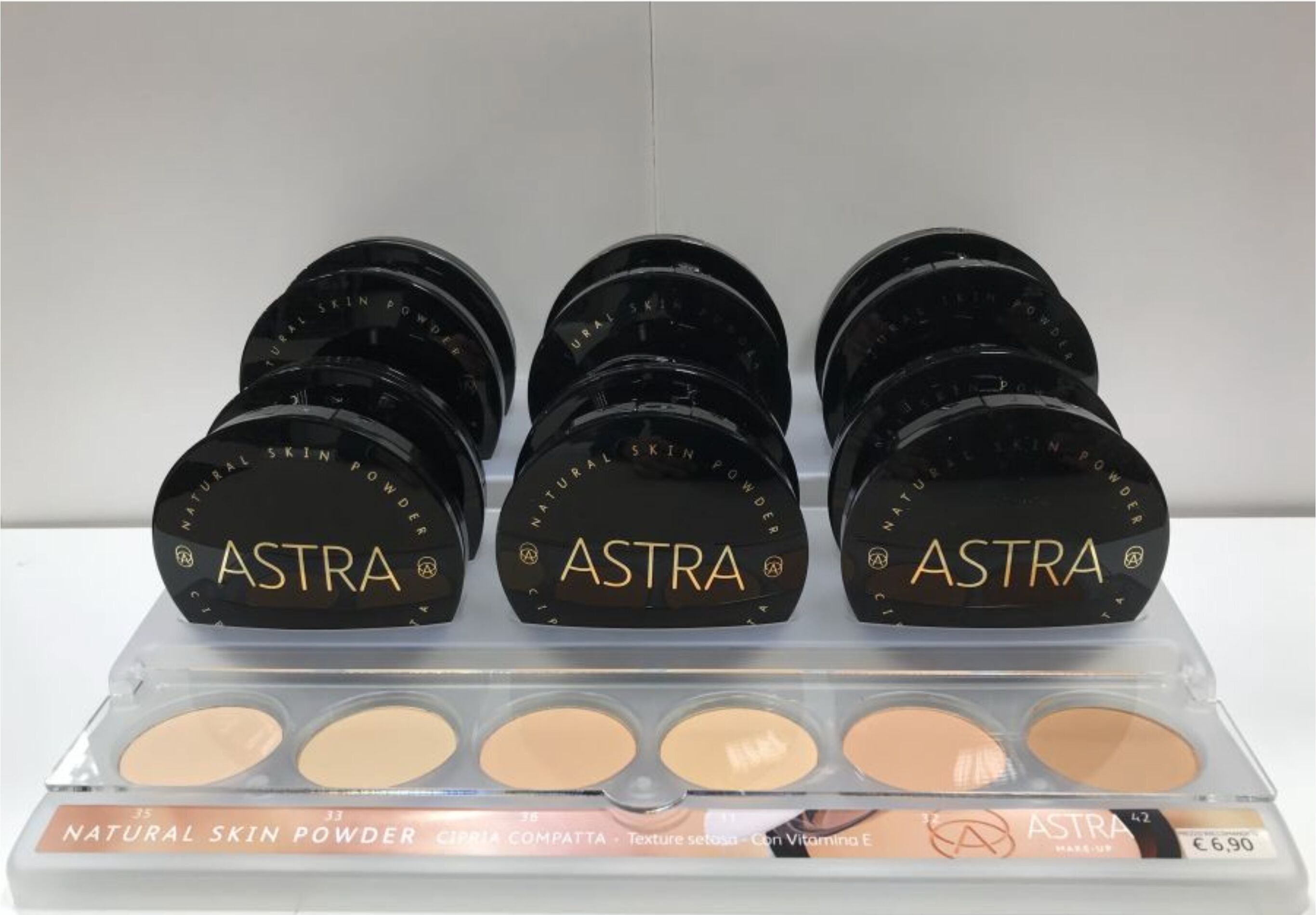 Expo Natural Skin Powder – Polvos compactos con efecto sedoso