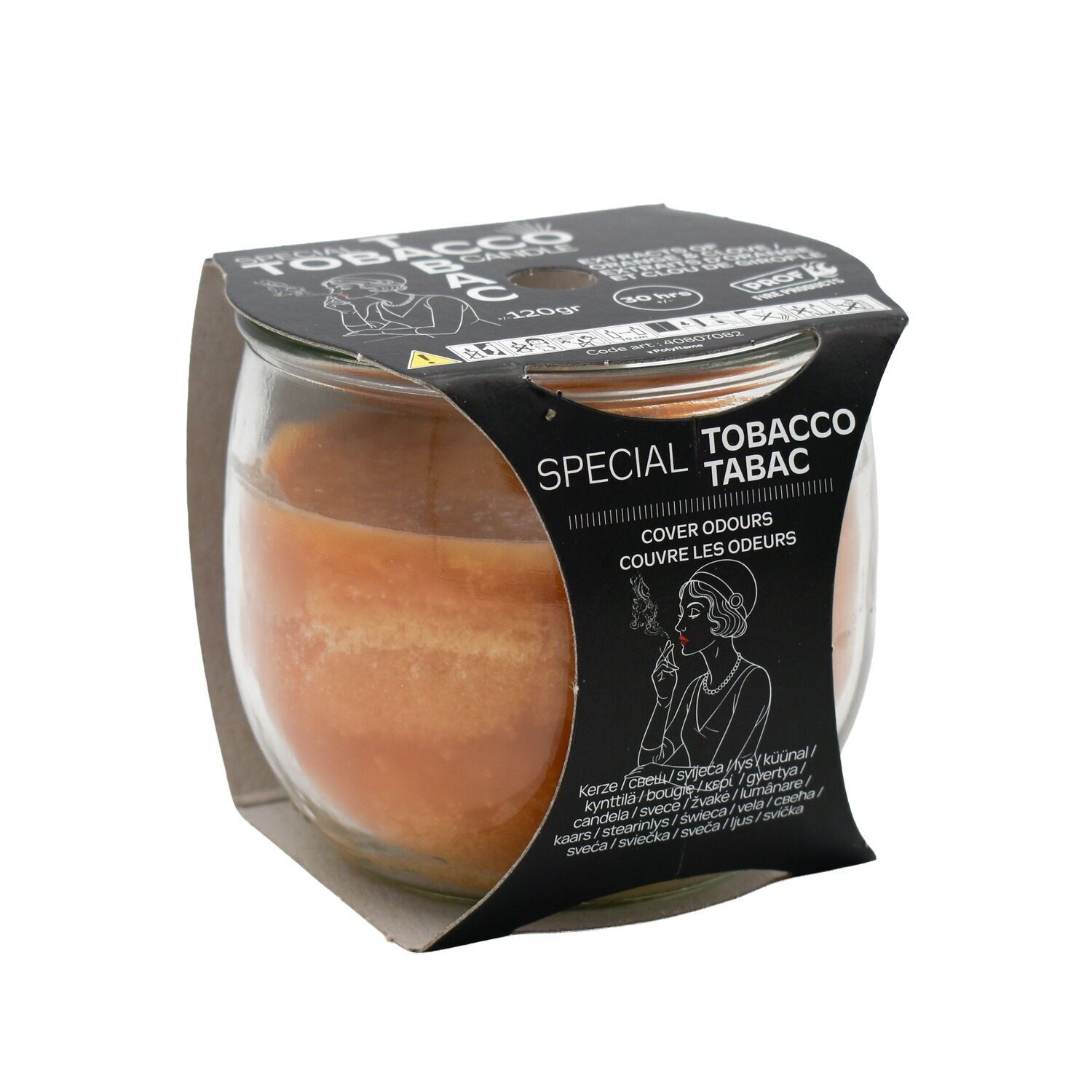 30 Stunden geruchsneutralisierende Kerze