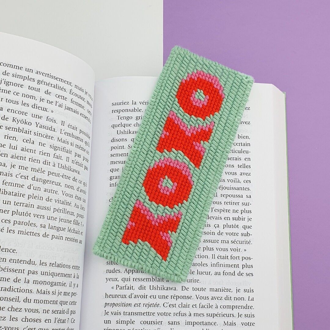 Canvas kit - Bookmark - Xoxo