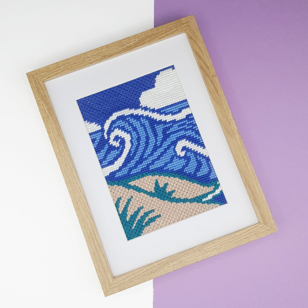 DIY Canvas Kit - Wave