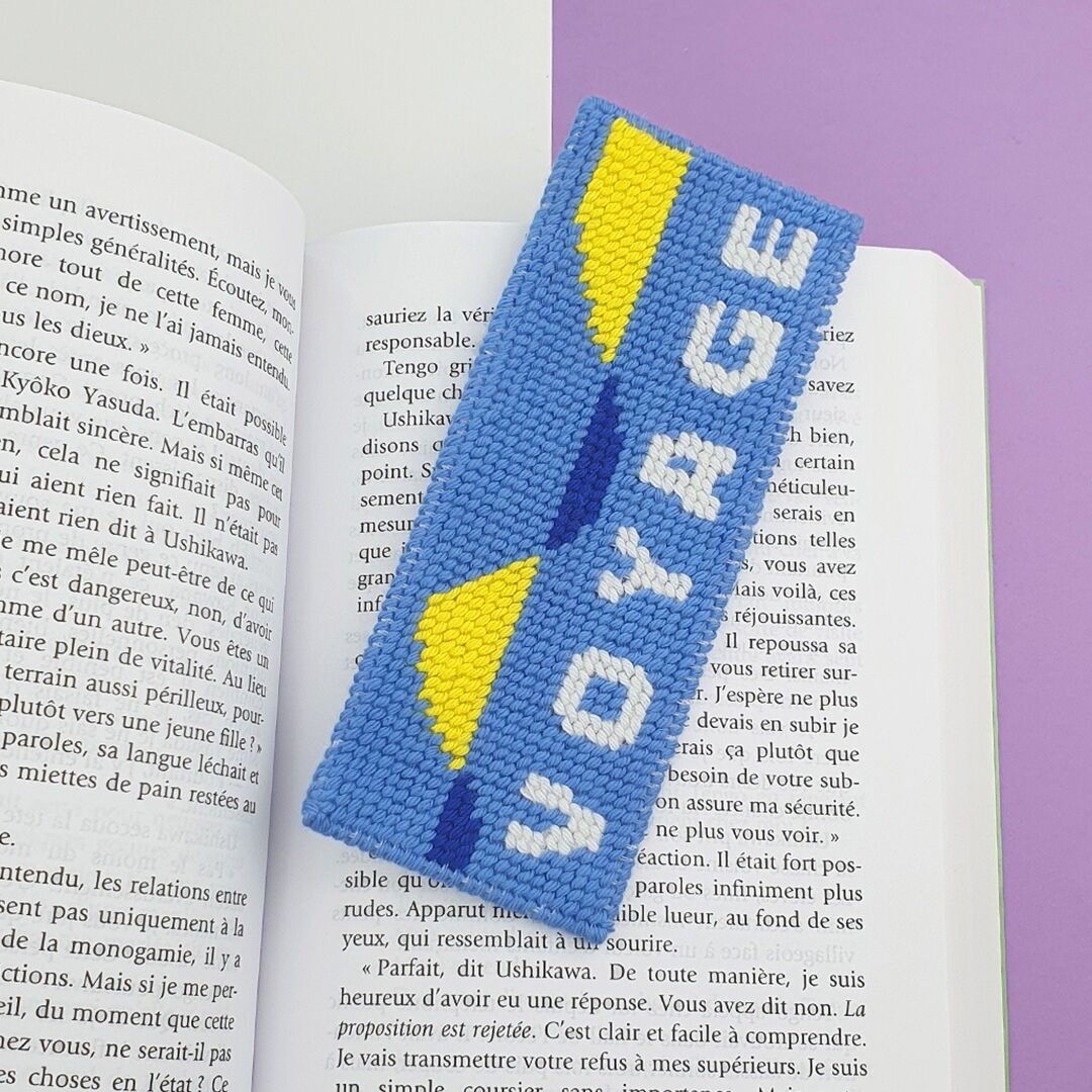 DIY Canvas Kit - Bookmark - Travel