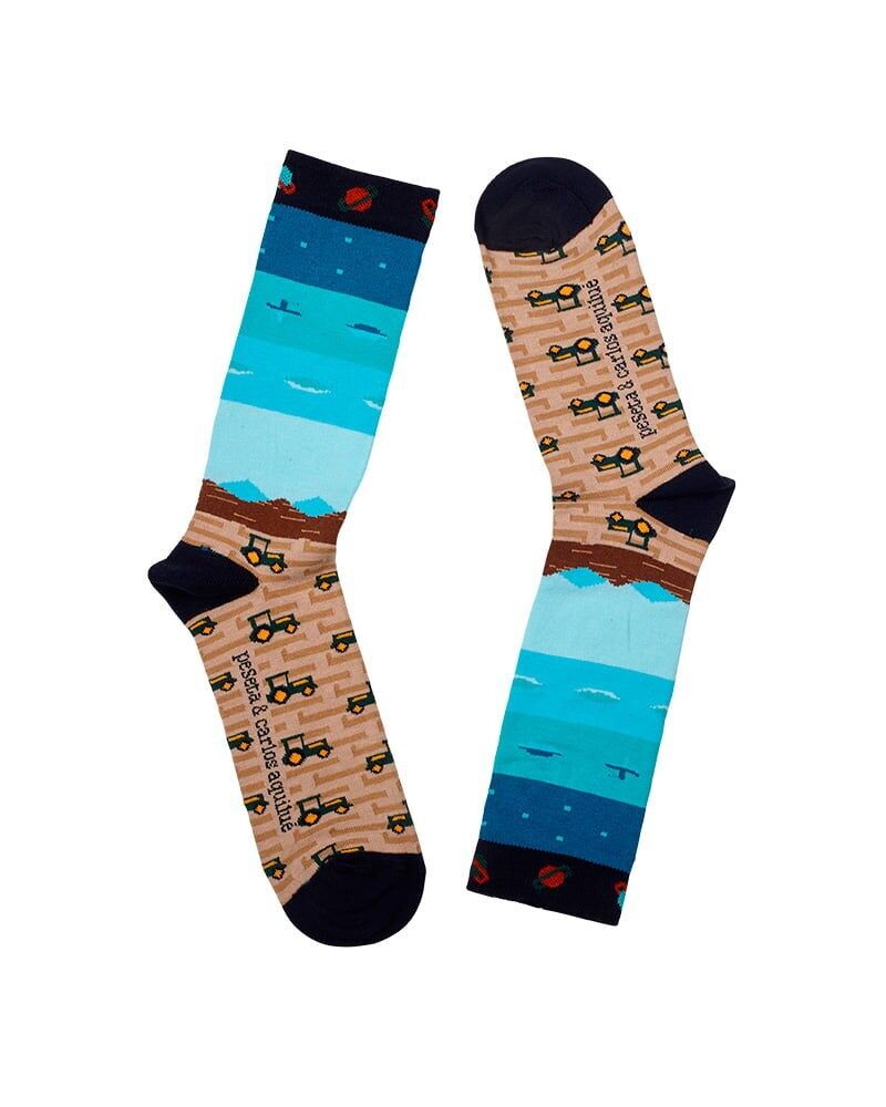 Calcetines multicolor Carlos Aquilué