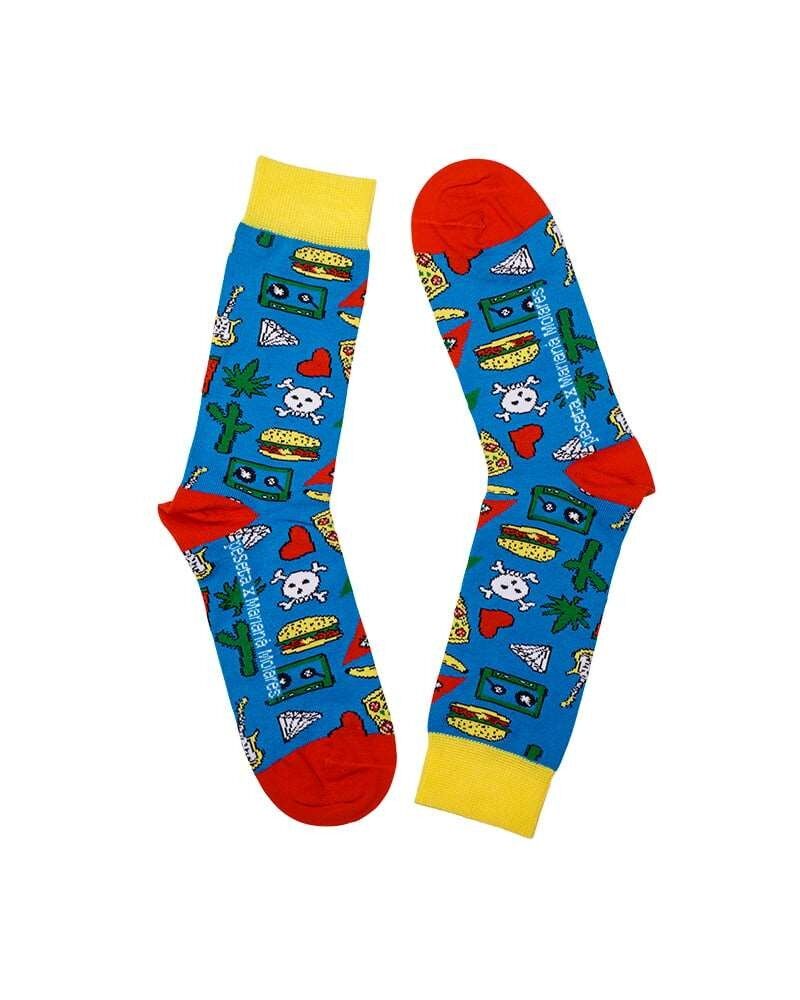 Calcetines azules Marina Molares