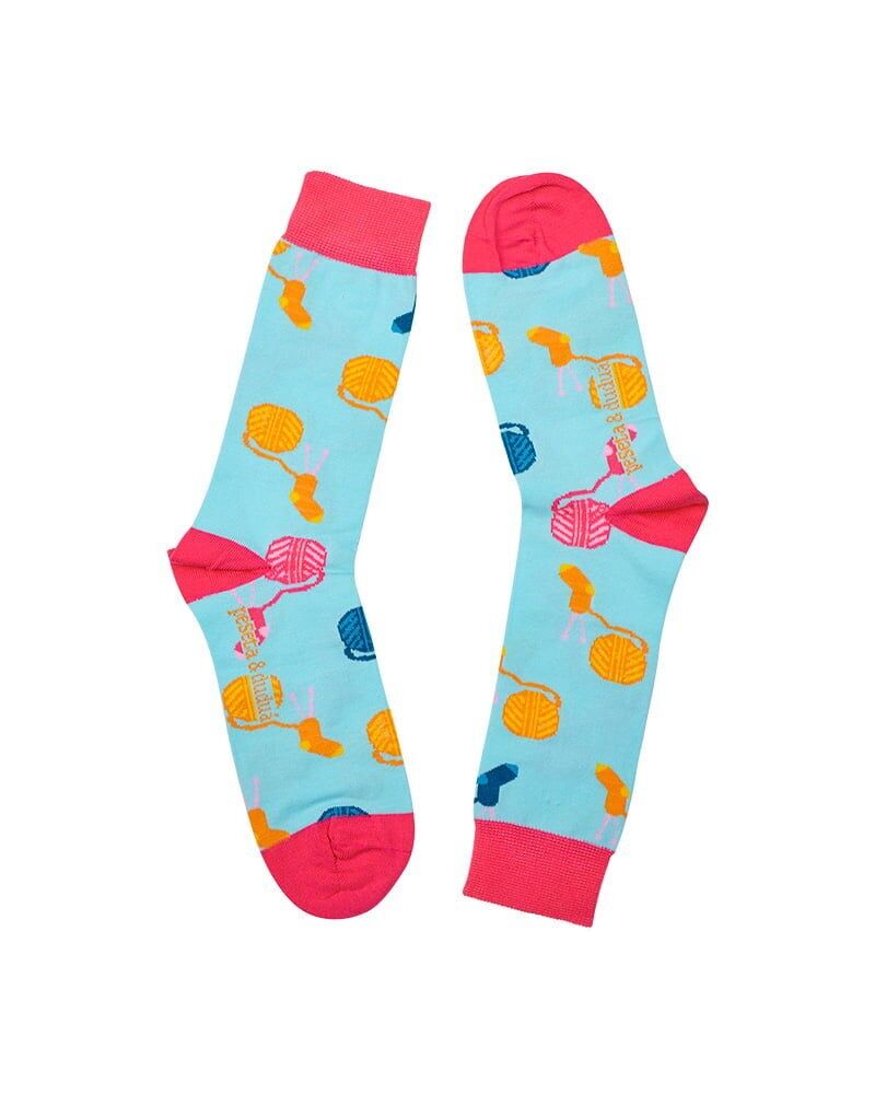 Calcetines celestes Duduá