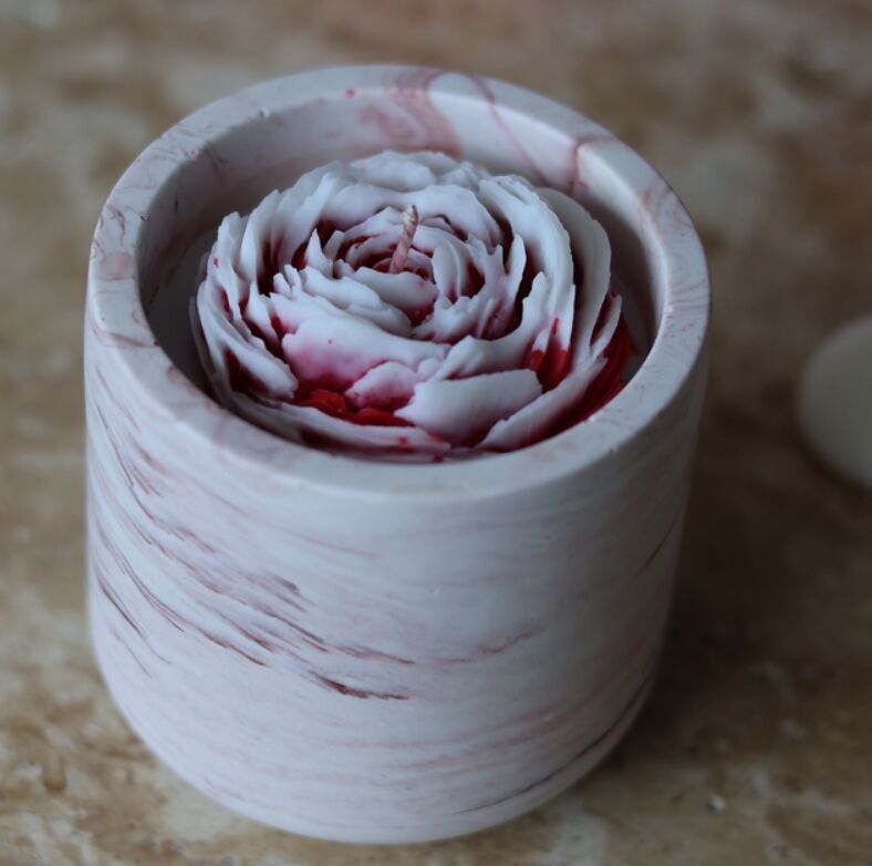 "The Flowery One" Candle - Potted Candle