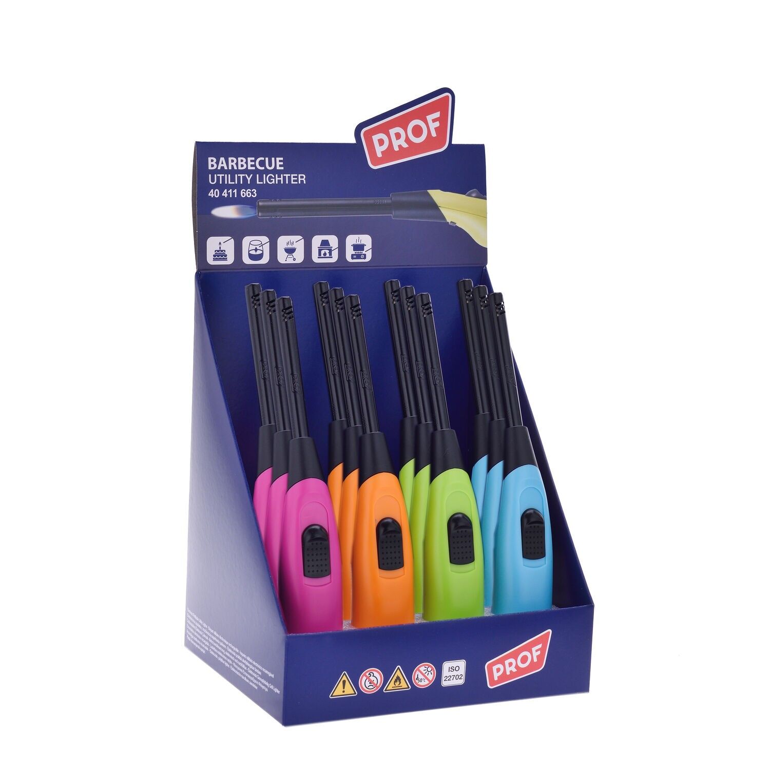 PROF lighter, all-purpose, MARLIN COLORS