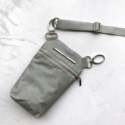 Phone Pouch Silver