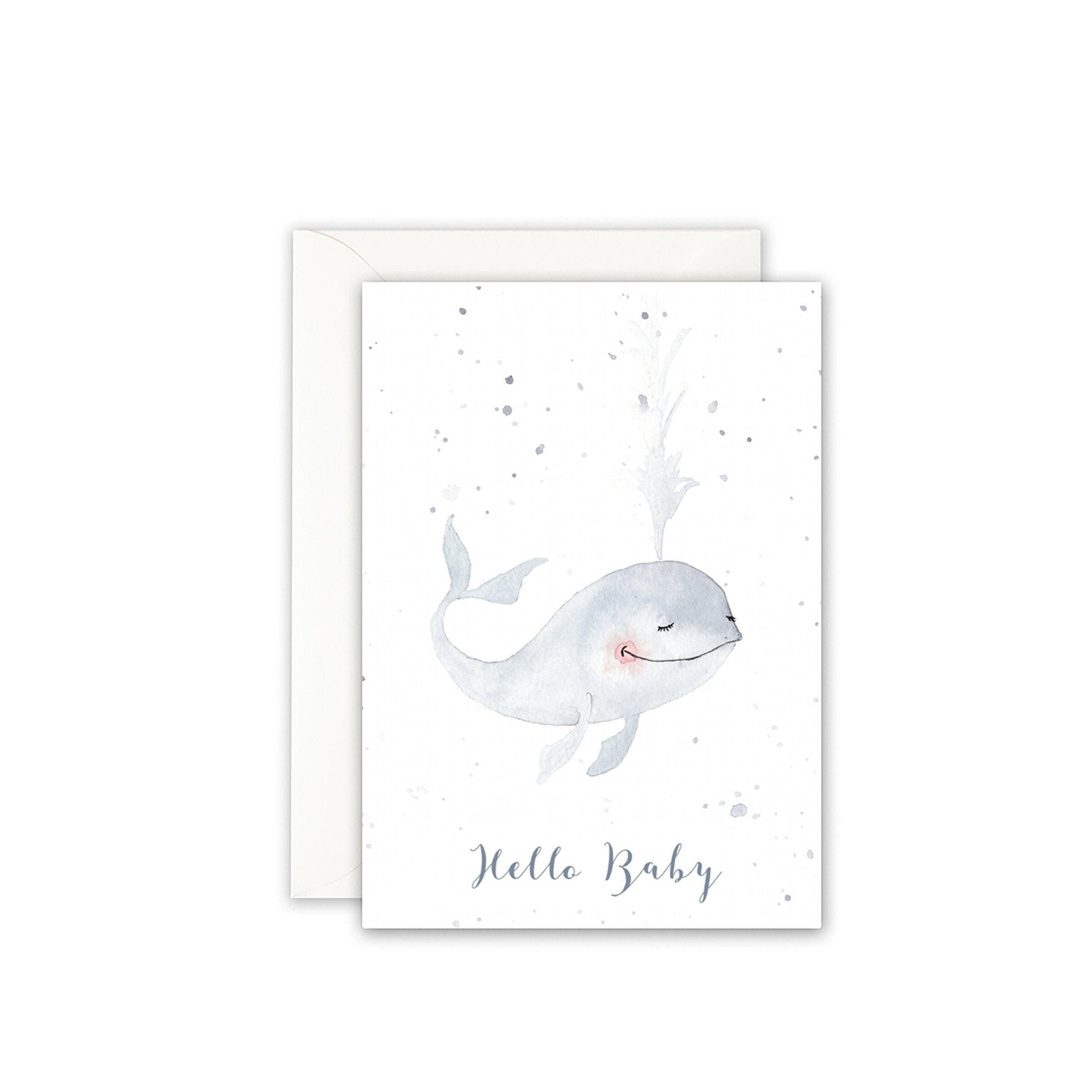 Grußkarte · Hello Baby
