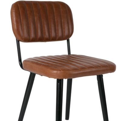 Chair jake worn brown