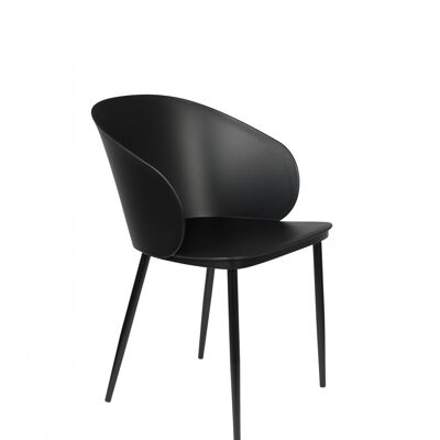 Chair gigi all black