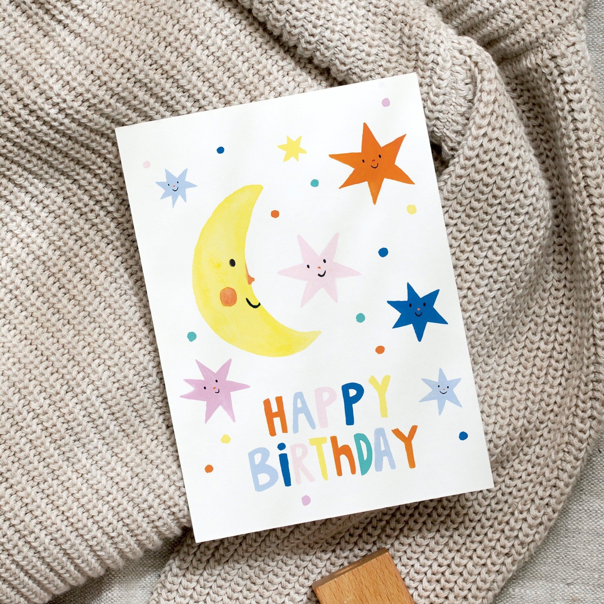 Carte postale · Joyeux anniversaire Univers