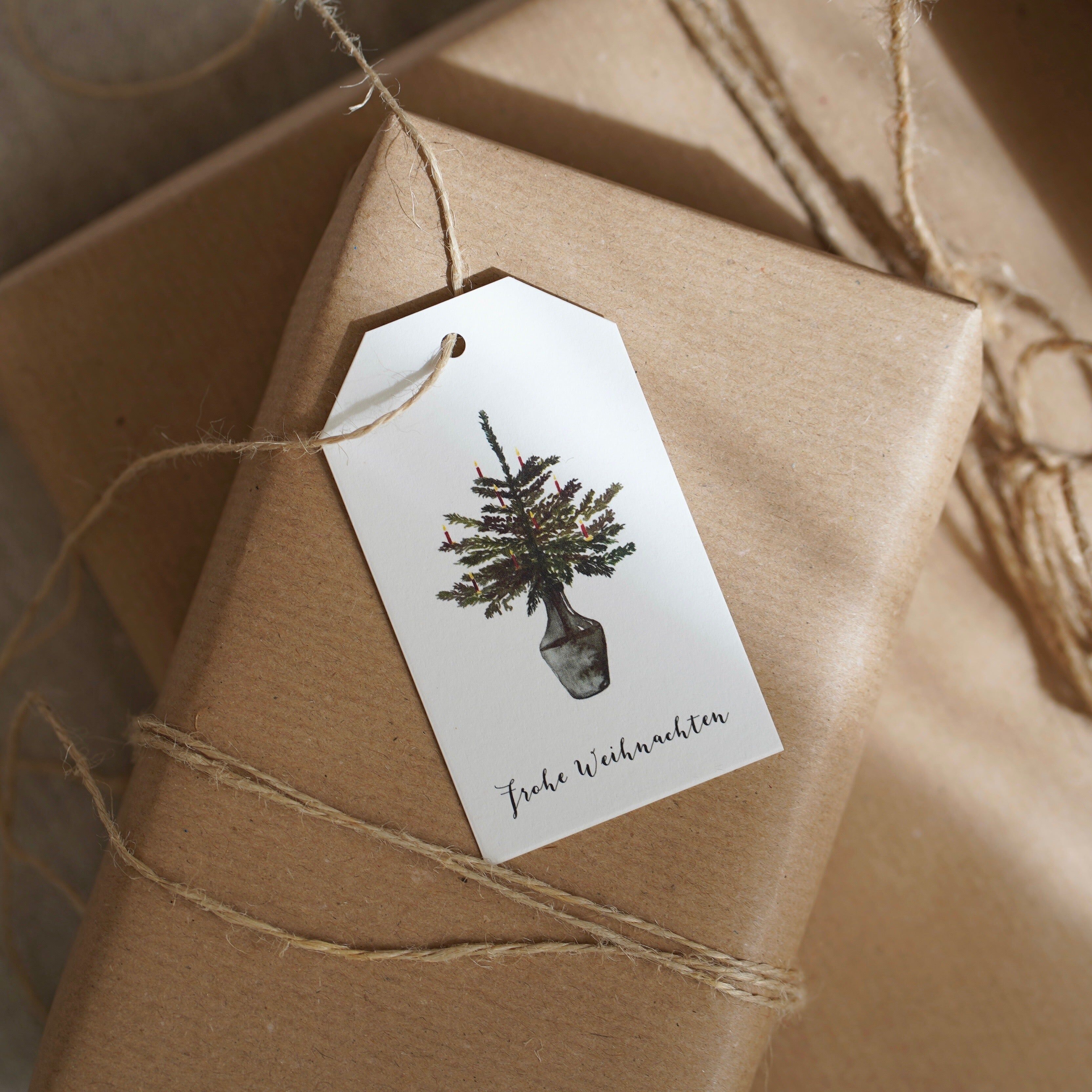 Étiquettes cadeaux · Sapin de Noël