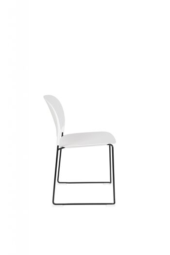 CHAISE EMPILE BLANC 3