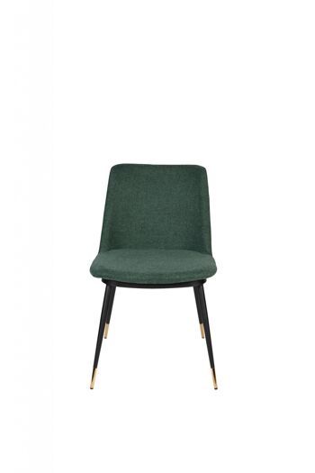 CHAISE LIONEL VERT FONCÉ 2